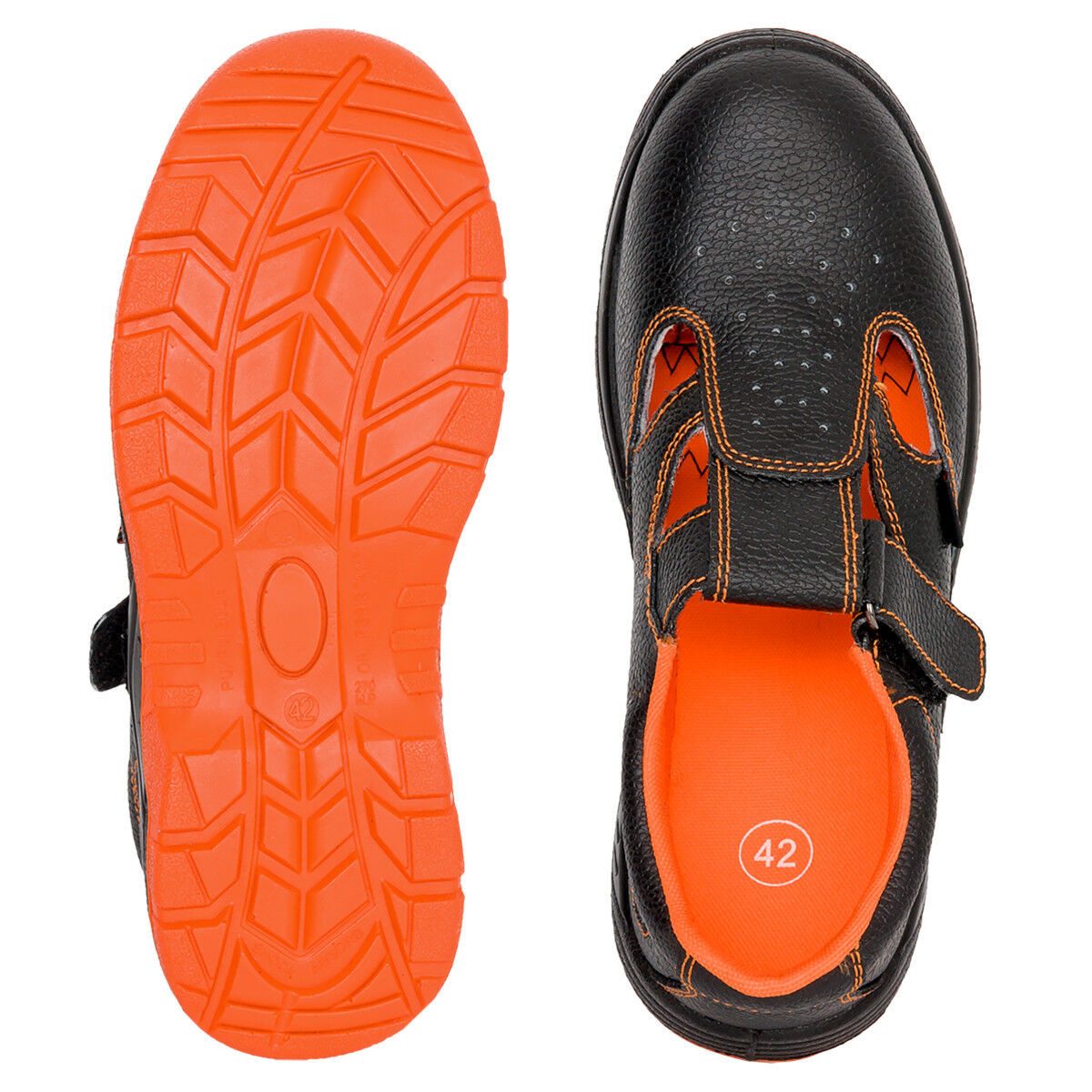 Urgent Arbeitssandale Sicherheitssandale Sandale Schutzschuhe Schutzkappe Arbeitsschuh