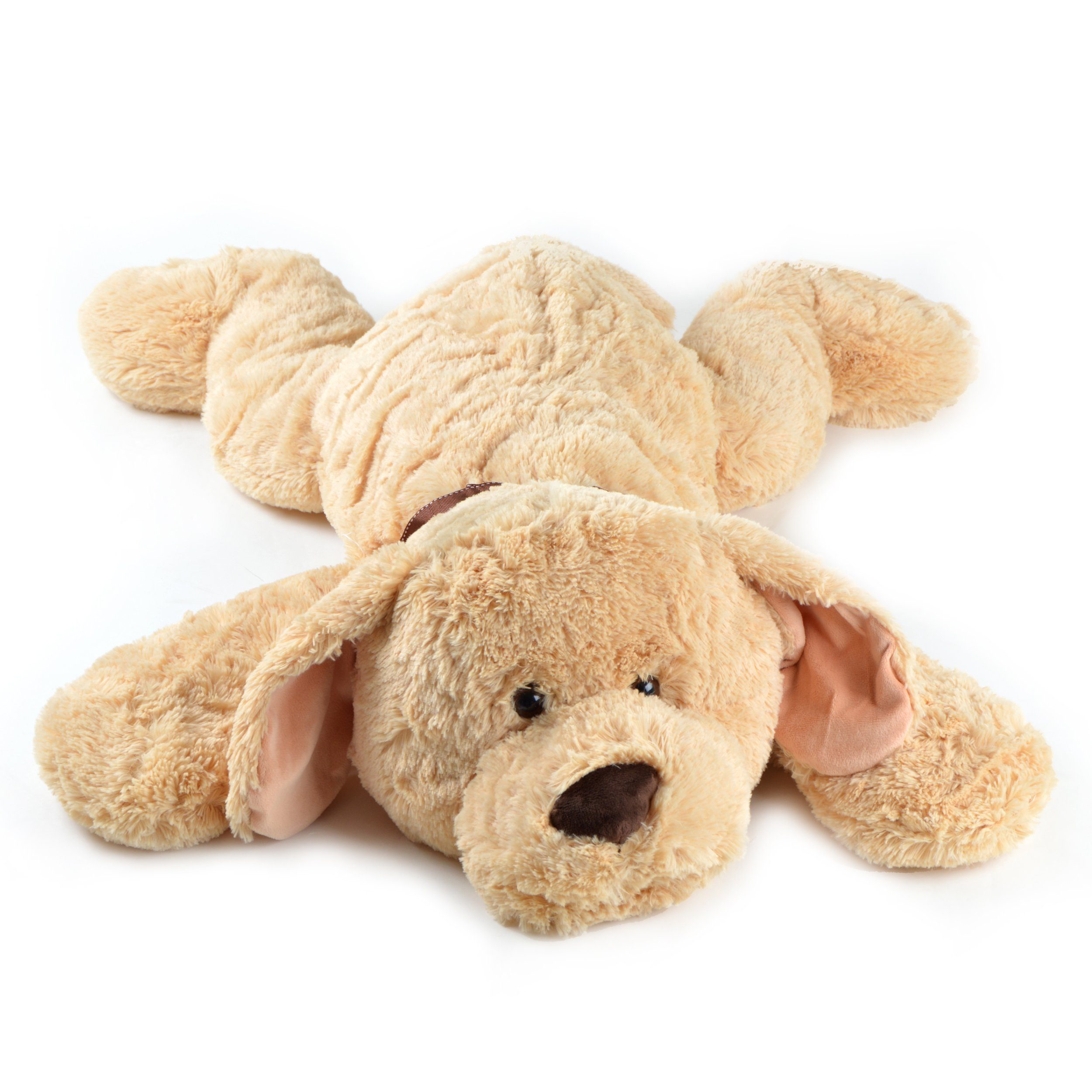 Pink Papaya Kuscheltier Riesen Kuscheltier XXL, XXL-Kuscheltier, einzelne Details mit Kuschel-Fleece abgesetzt