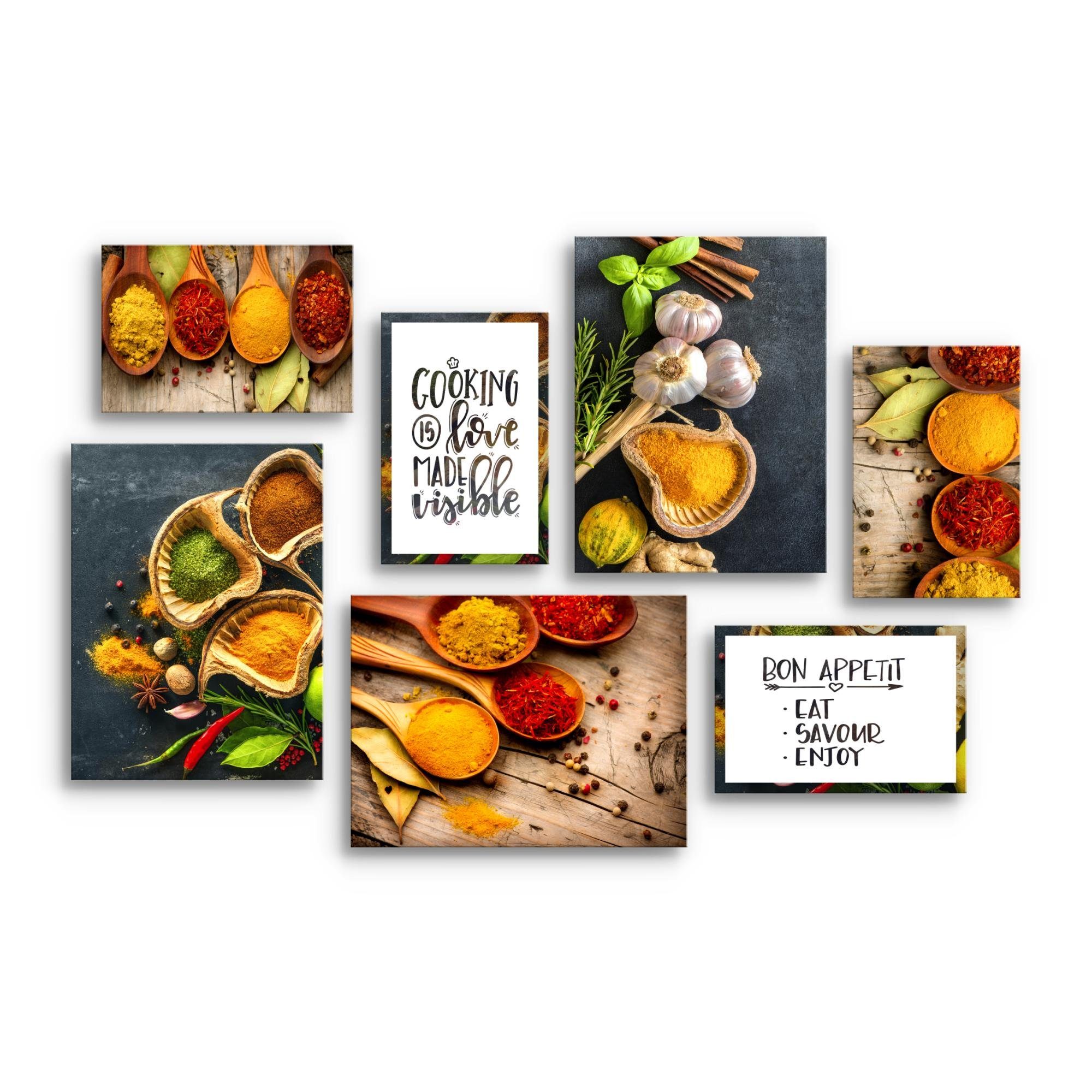 Novart Wandbild Wandbilder Küche Kaffee - günstig online kaufen