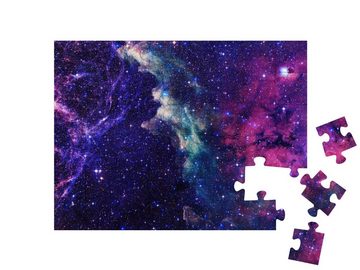 puzzleYOU Puzzle Universum mit Sternen und Galaxien im Weltraum, 48 Puzzleteile, puzzleYOU-Kollektionen Astronomie