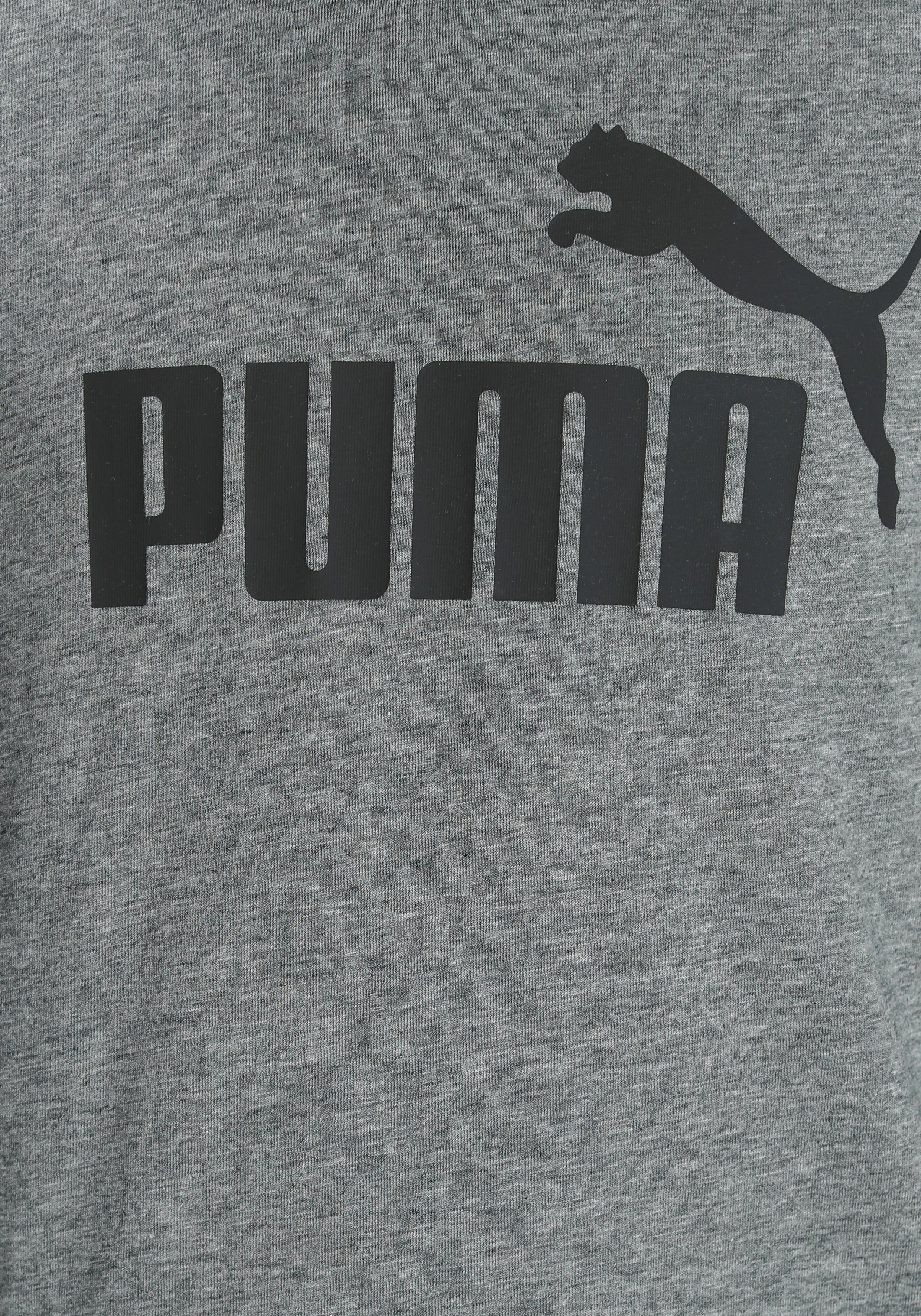 LOGO PUMA B Medium Heather ESS TEE Gray T-Shirt