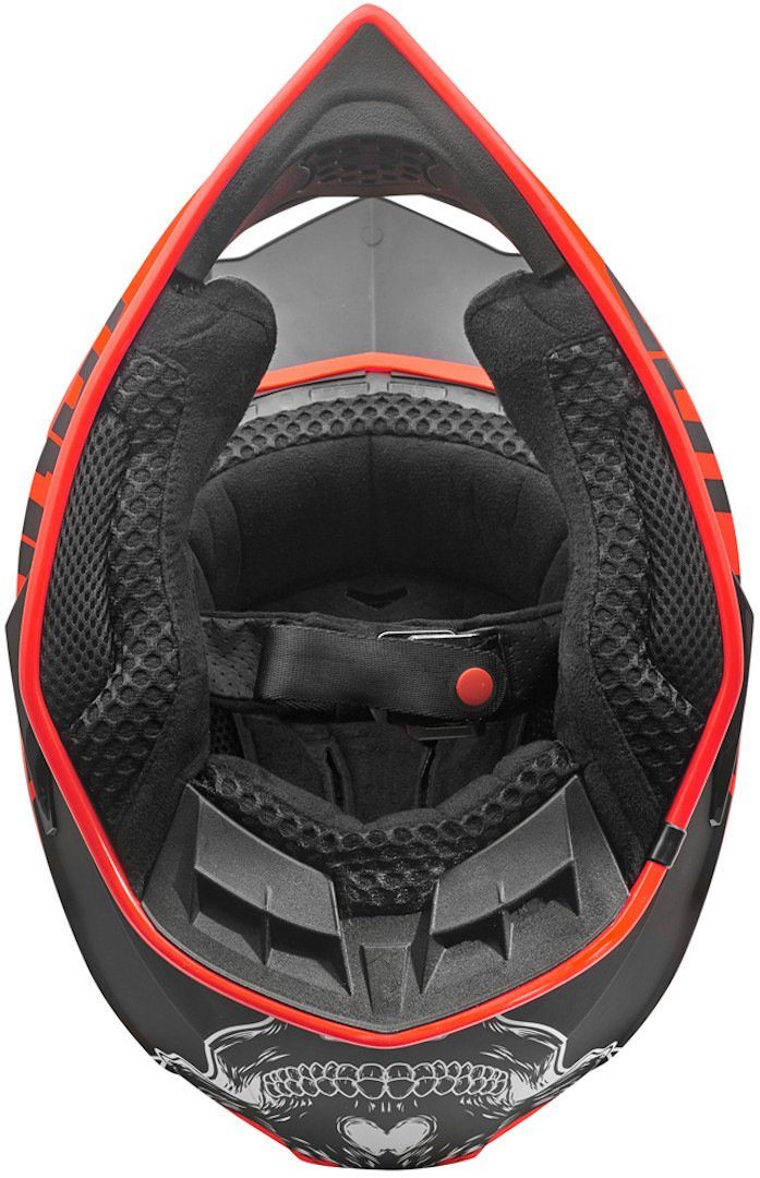 Bogotto Motocrosshelm V321 Soulcatcher Motocross Helm, Notfallsystem-polsterung (eqrs)