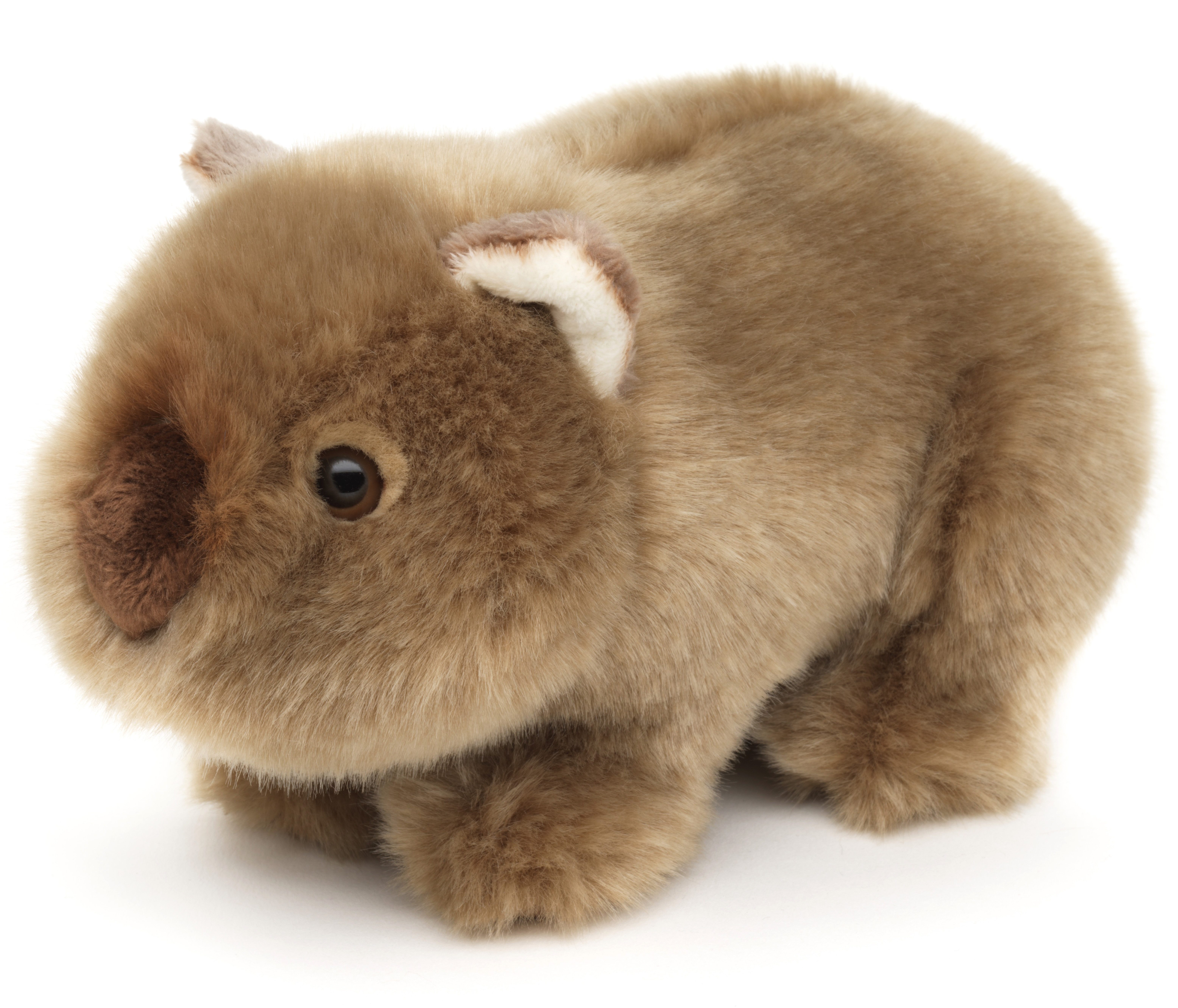 Uni-Toys Kuscheltier Wombat - 19 cm (Länge) - Plüschtier, Kuscheltier, zu 100 % recyceltes Füllmaterial