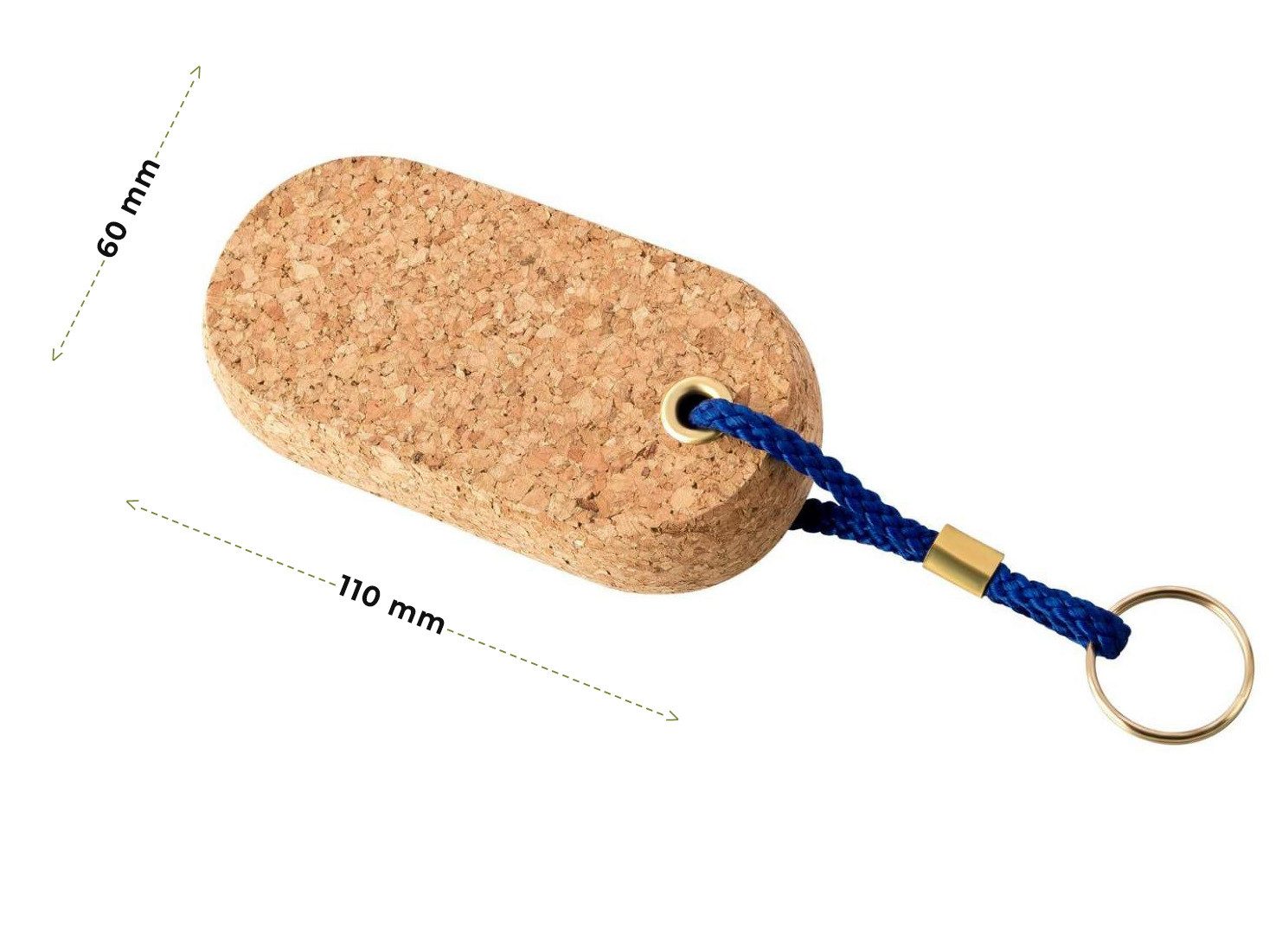 Kork-Deko.de Schlüsselanhänger Boots-Schlüsselanhänger aus Kork (schwimmfäh günstig online kaufen