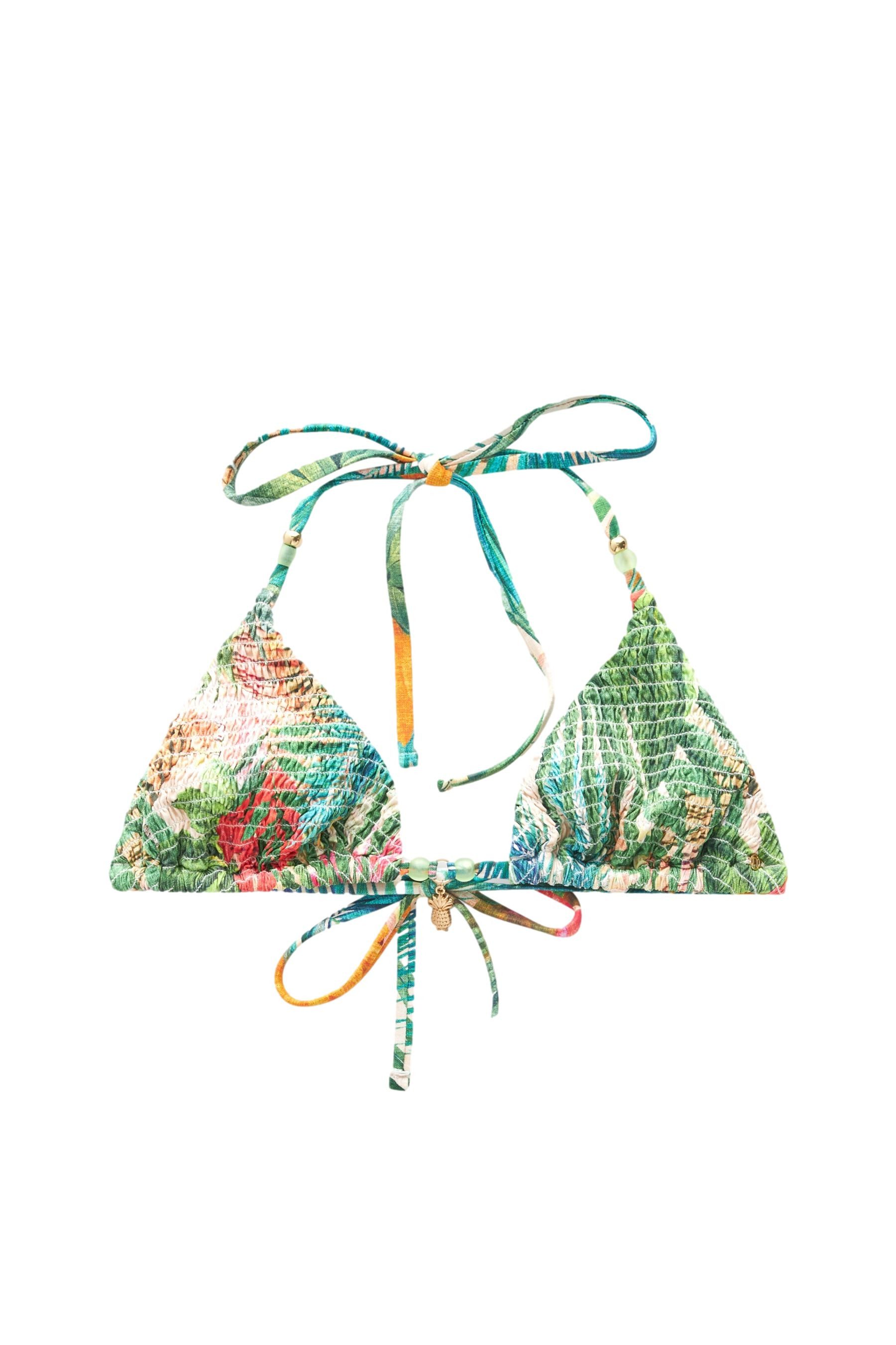 Next Triangel-Bikini-Top Gesmokter Triangel-Bikini (1-St) günstig online kaufen