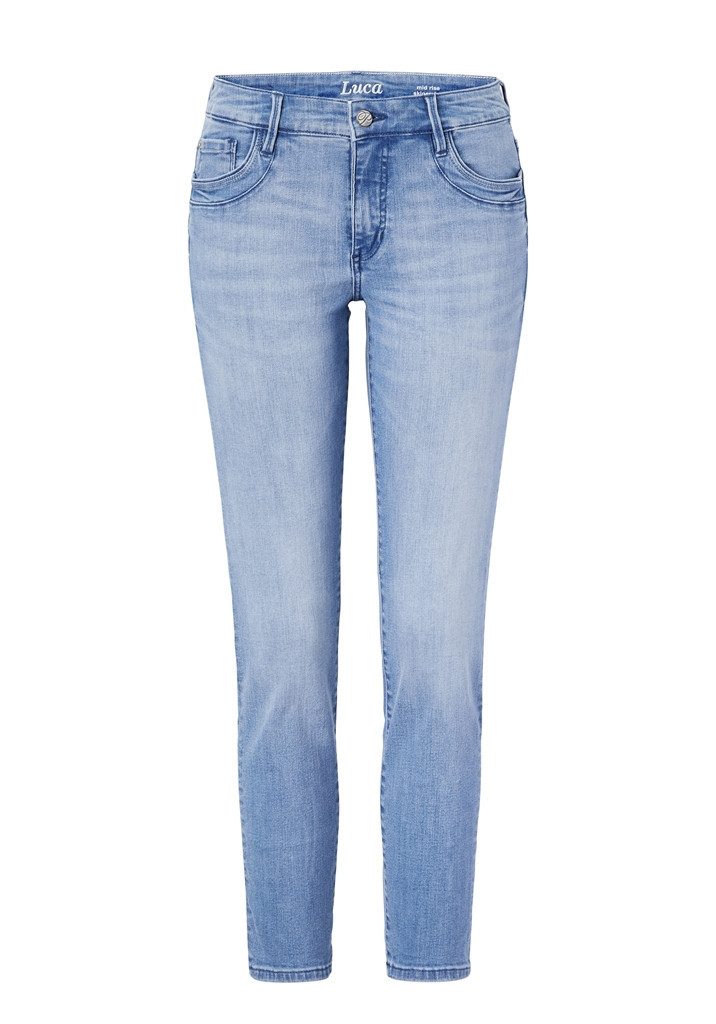 Paddock's Stretch-Jeans PADDOCKS LUCA light stone moustache 60451 6452.4728 - MOTION&COMFORT