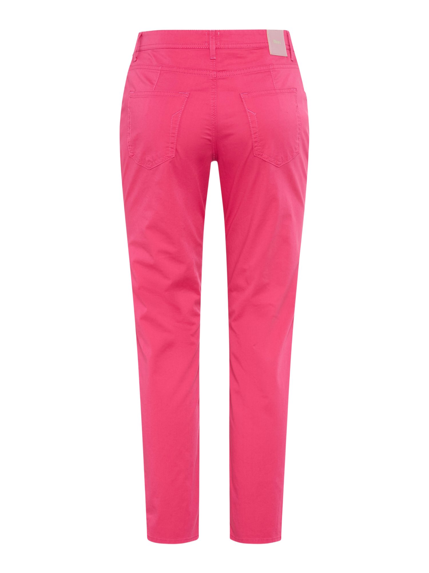 Brax Stretch-Hose rosa, Casual, Baumwolle, Unifarben, Regular Fit, Mittel