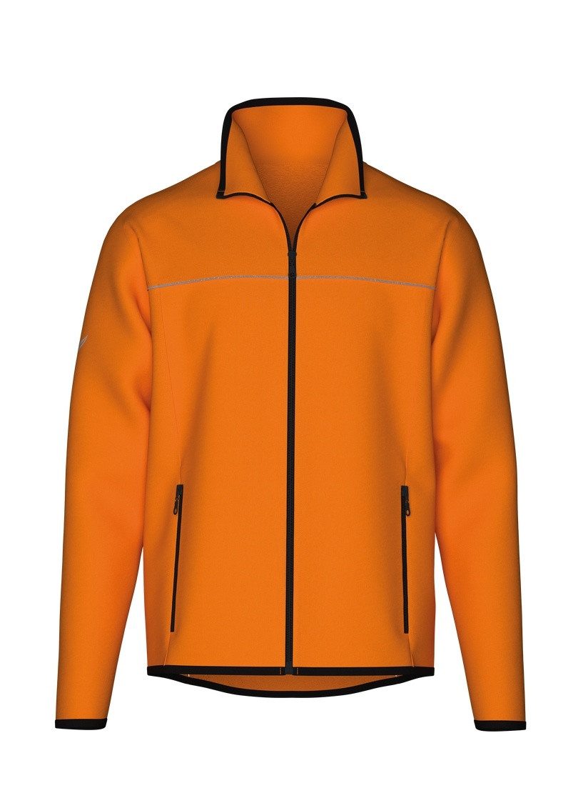 Trigema Trainingsjacke TRIGEMA Praktische Sportjacke aus Microfaser (1-St)