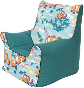 Knorrtoys® Sitzsack Junior, Clownfish, für Kinder; Made in Europe