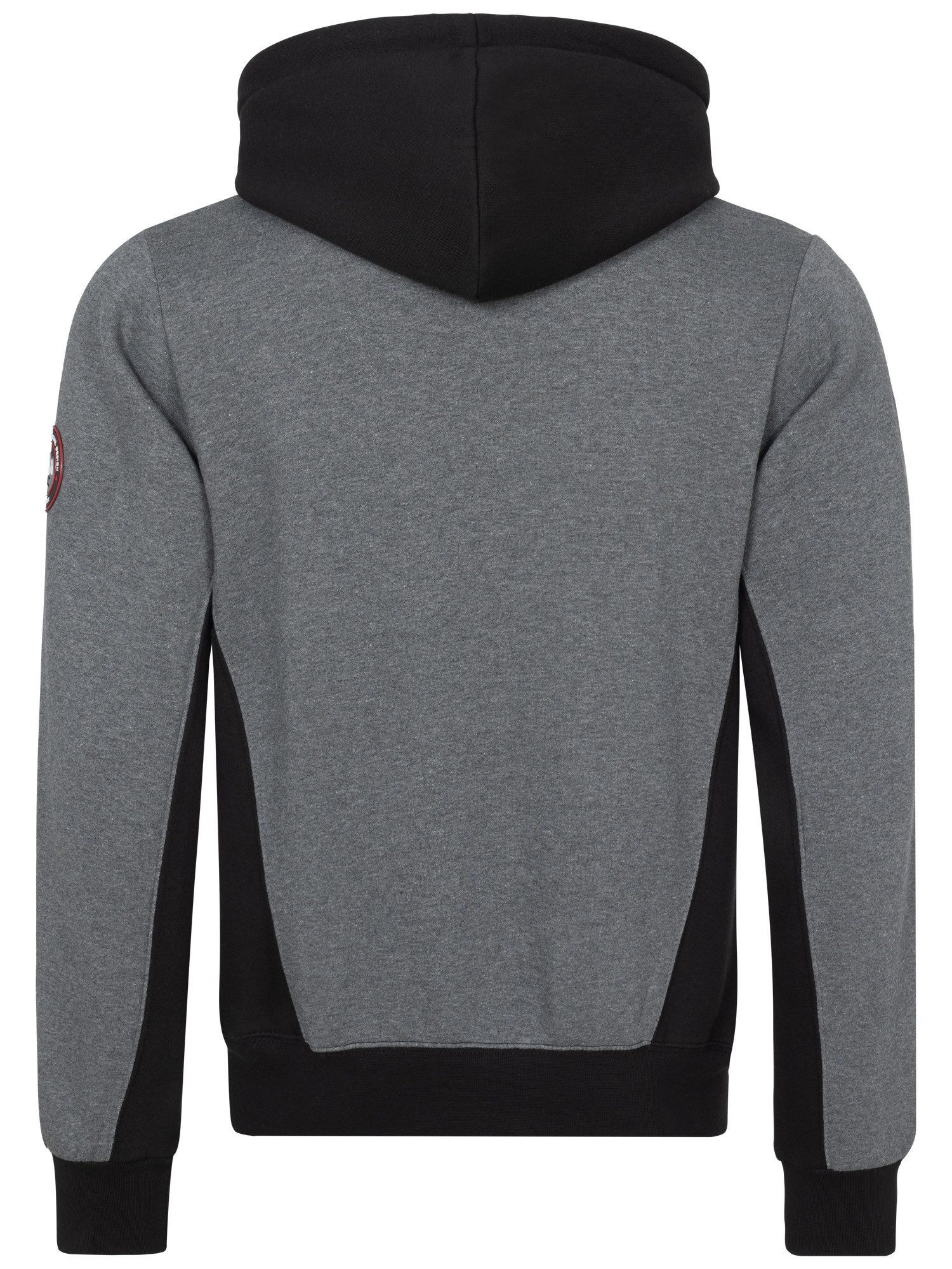 Rock Creek Kapuzenpullover Sweatjacke Herren Hoodie Reißverschluss H-413 mit Stehkragen – Bild 3 von 5