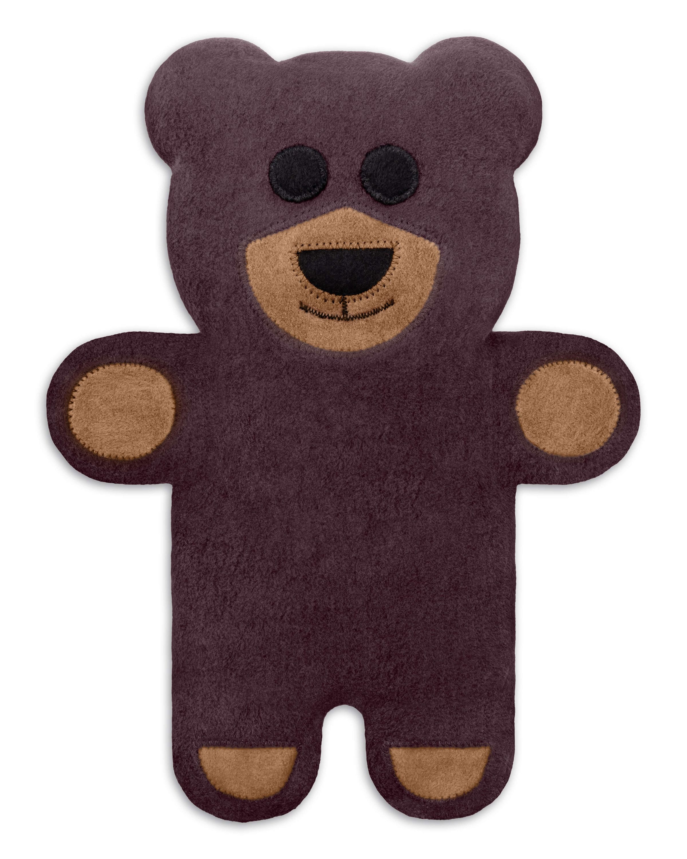 Leschi Wärmekissen mit 10-Kammer-Wärmeverteilung, mikrowellengeeignet, waschbar, Teddy