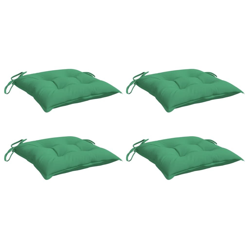 vidaXL Sitzauflage Palettenkissen 4 Stk. Grün günstig online kaufen