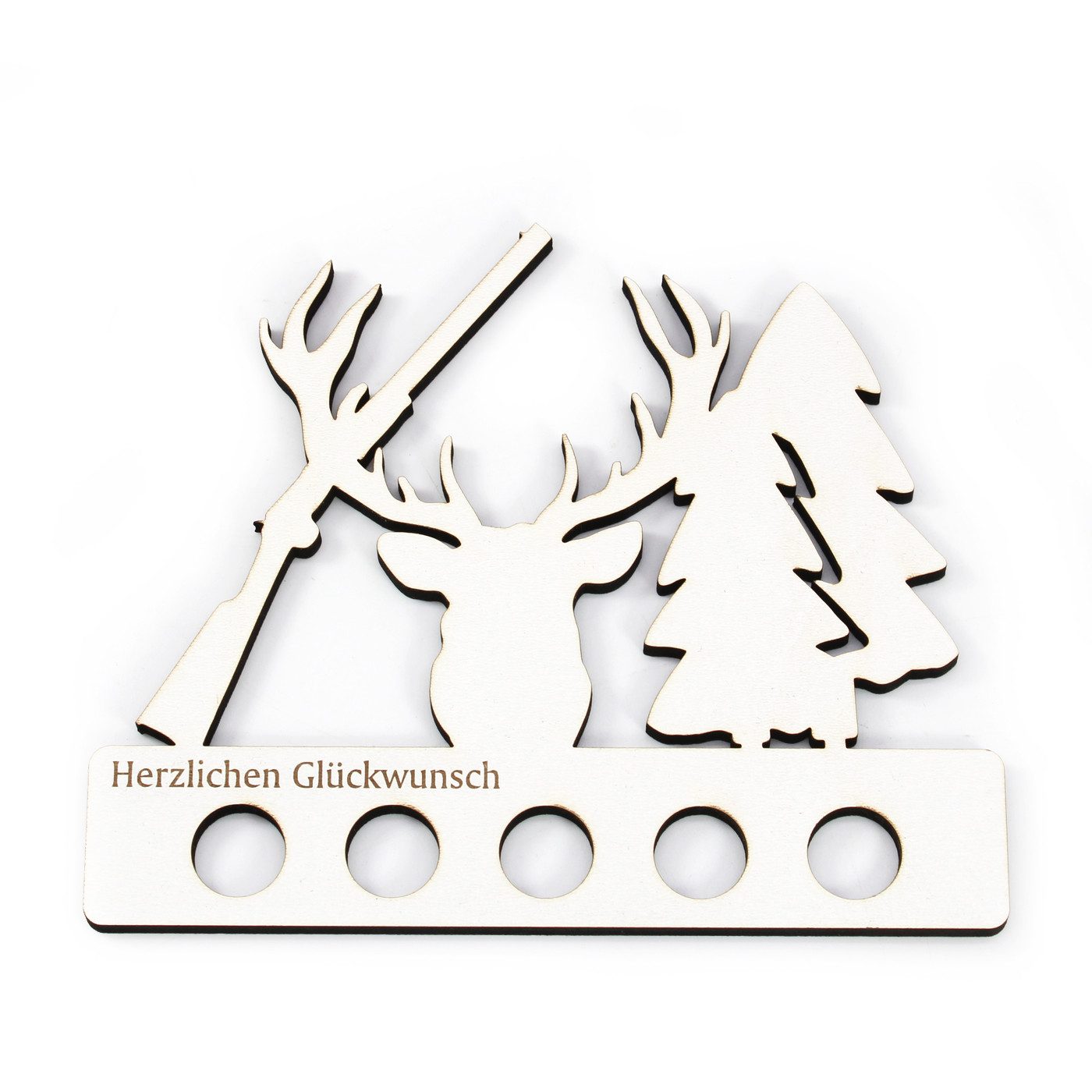 Dekolando Geschenkkarte Geschenk Jagd Jäger Jägerin Geldgeschenk Jagdschein Jagdprüfung