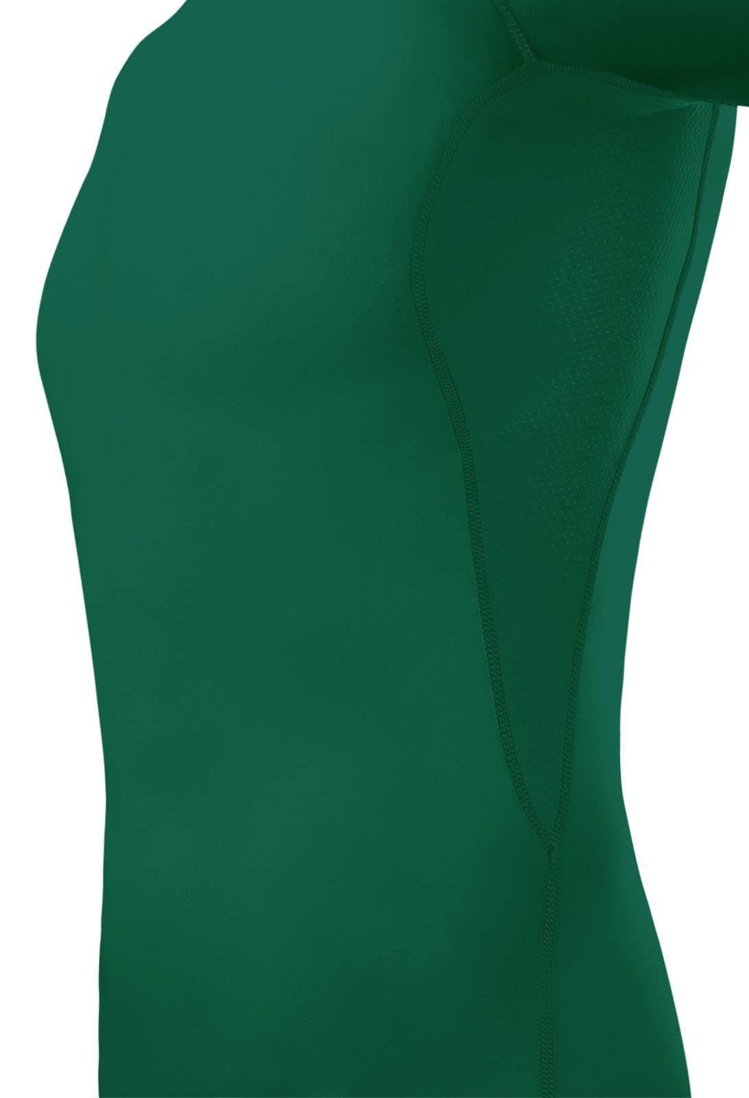 Herren HyperFusion - kurzärmlig, Grün elastisch TCA Funktionsunterhemd TCA Sportshirt,