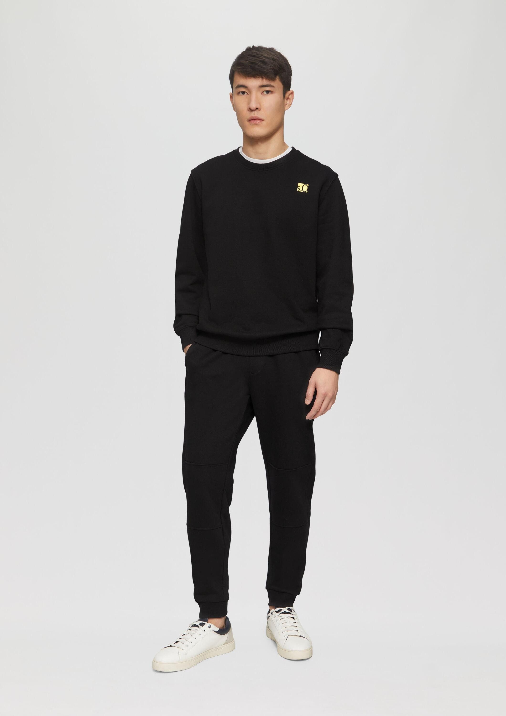 s.Oliver Jogginghose Hose PHOENIX Phoenix: Hose mit Gold- oder Silber-Print günstig online kaufen