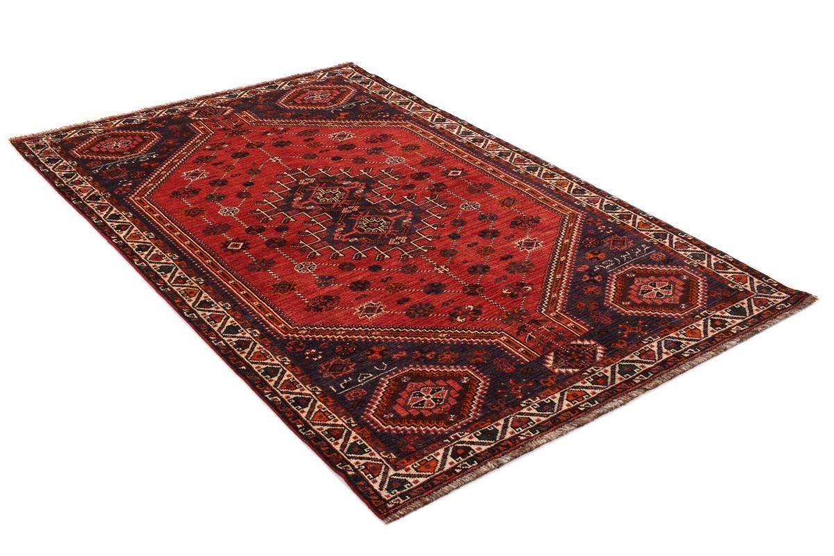 Orientteppich / Perserteppich, rechteckig, Handgeknüpfter mm Trading, Höhe: Orientteppich Shiraz 10 157x251 Nain