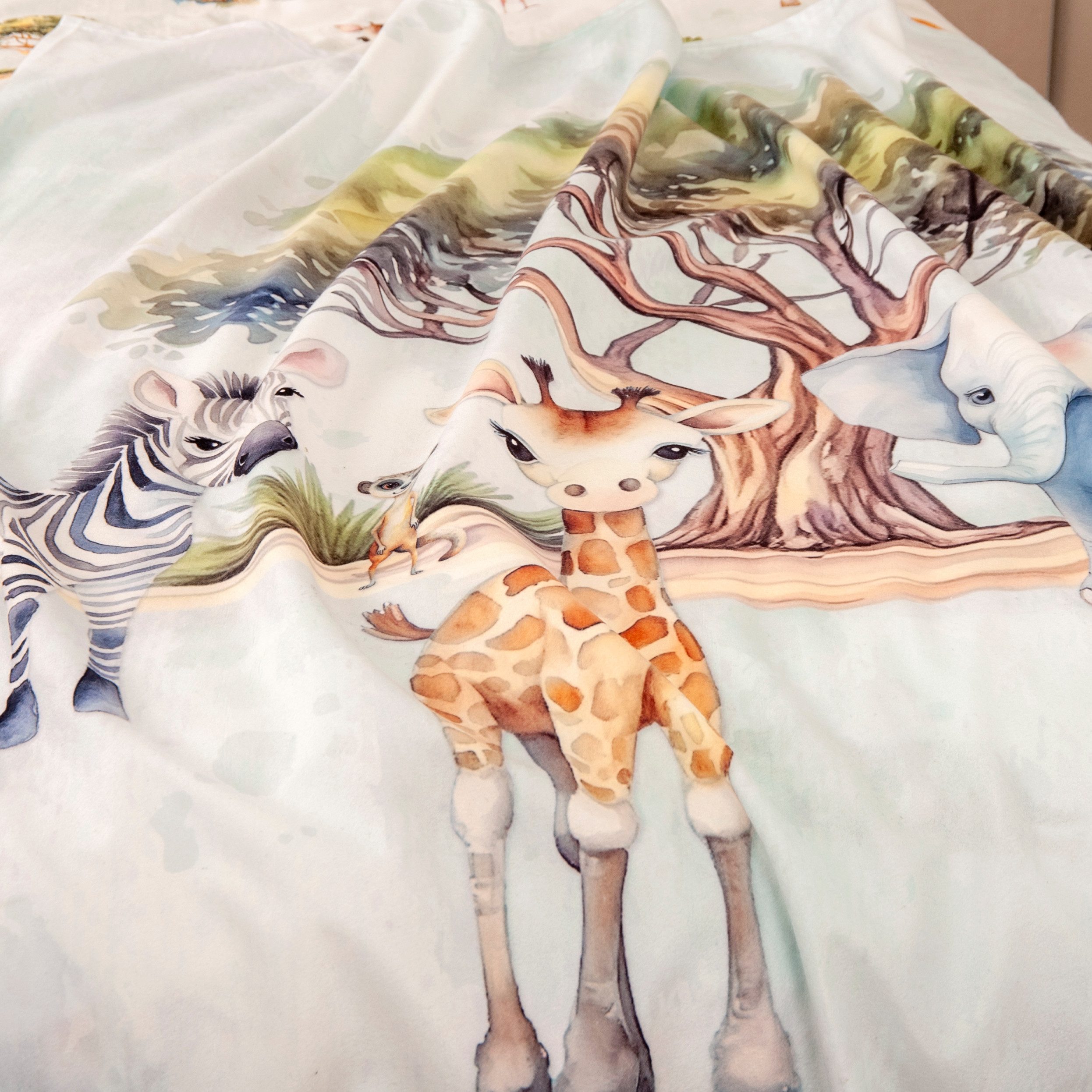 Kinderdecke YoungCollection Safari, Herding Young Collection, mit tollem Motiv
