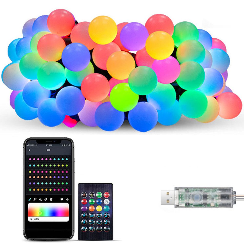 PRIISF LED-Lichterkette LED Weihnachten Beleuchtung Deko günstig online kaufen