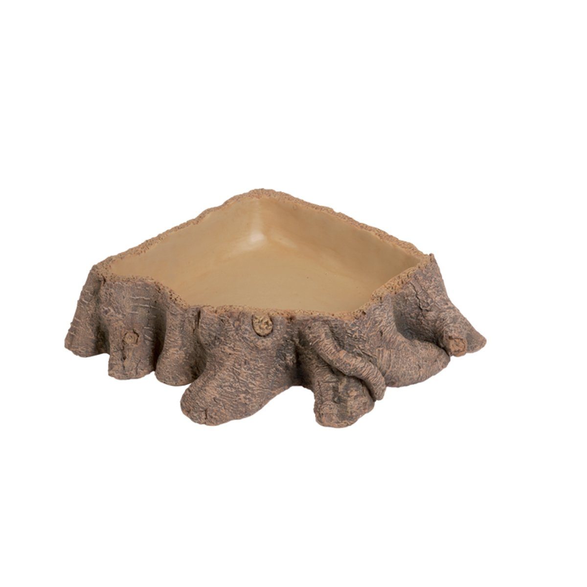 HOBBY Террариумыdeko Trinkschale Stump 2, 21x21x5 cm