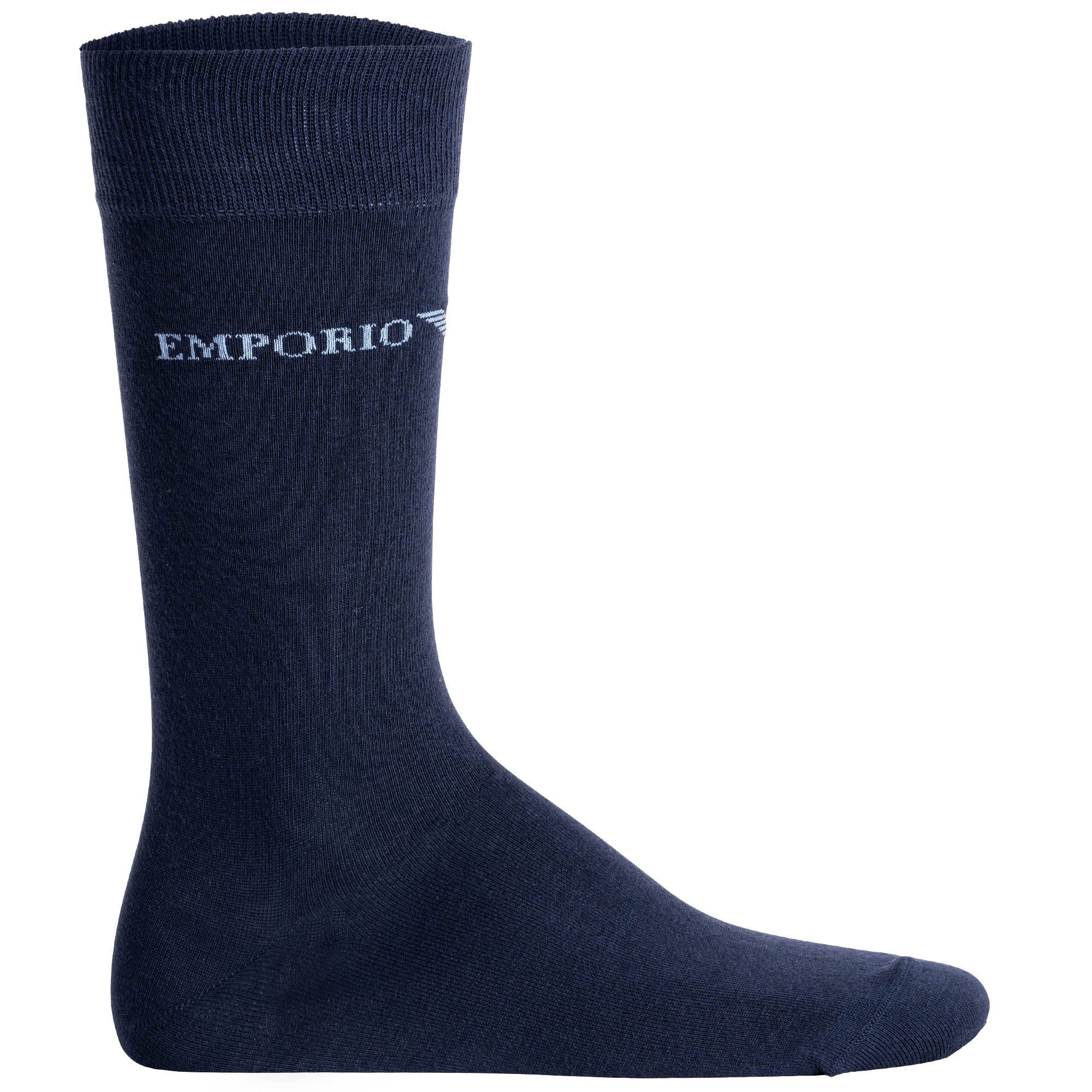 Emporio Armani Kurzsocken Herren Socken 3er Pack Baumwolle (Packung, 3er Pack)