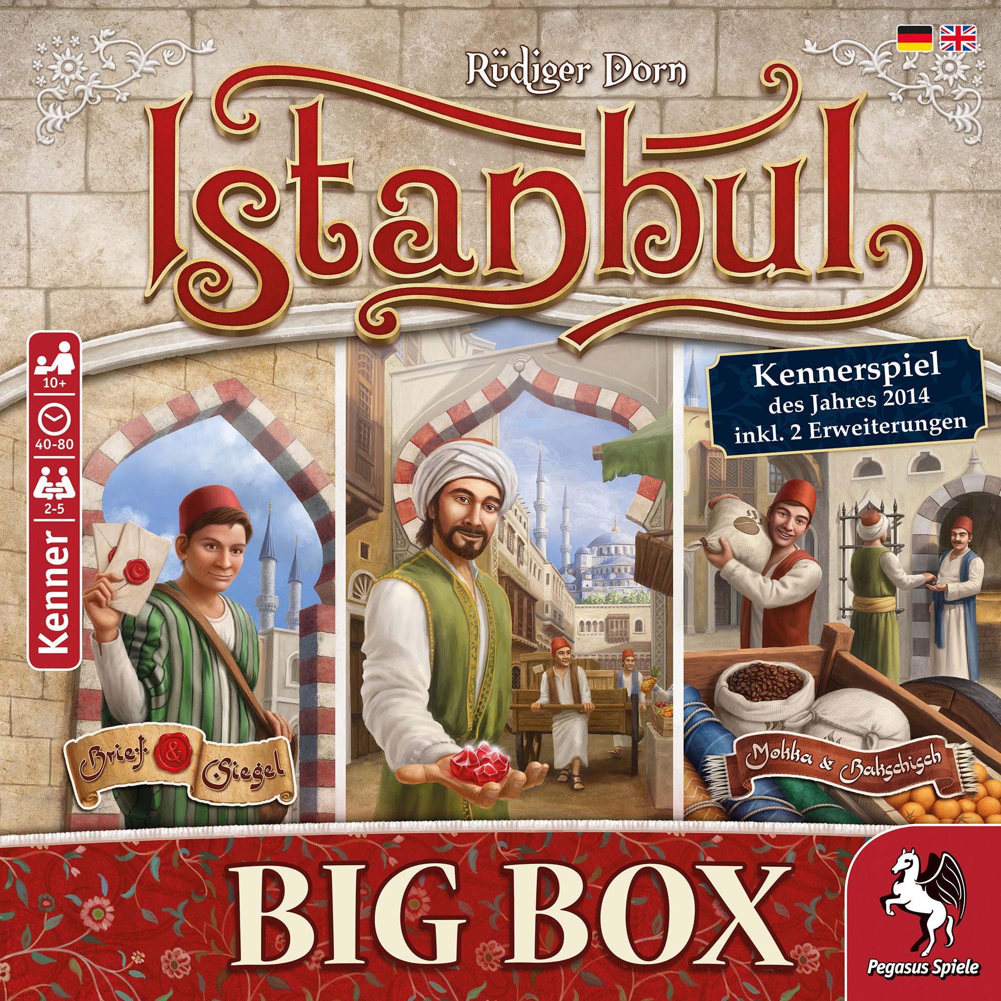 Pegasus Spiel Pegasus Istanbul Big Box, Brettspiel