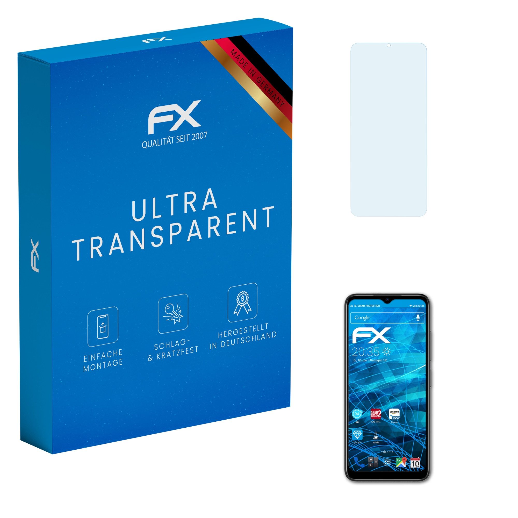 Schutzfolie Displayschutz für Doogee X98 Pro