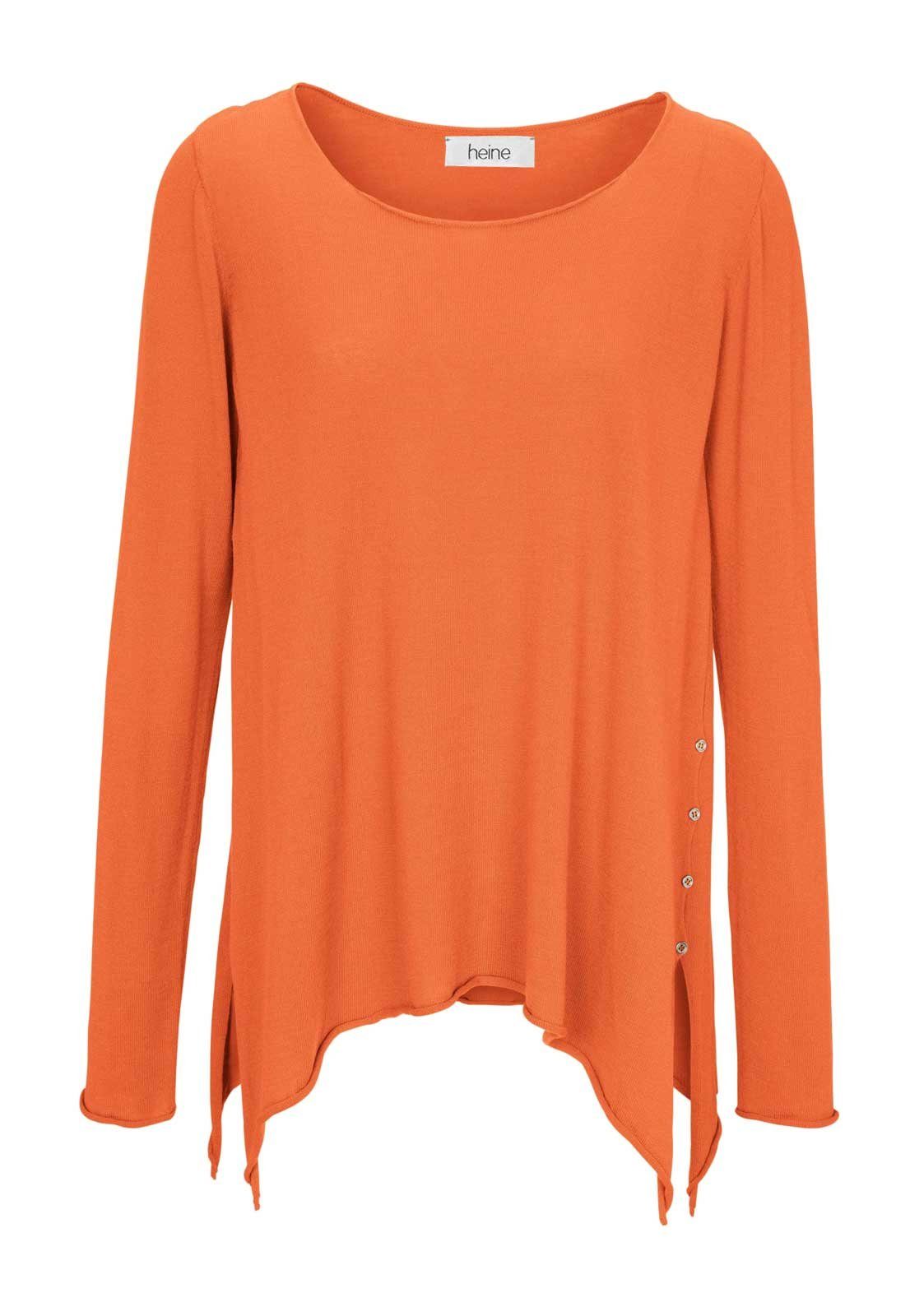 heine Troyer Heine Damen Feinstrickpullover, orange