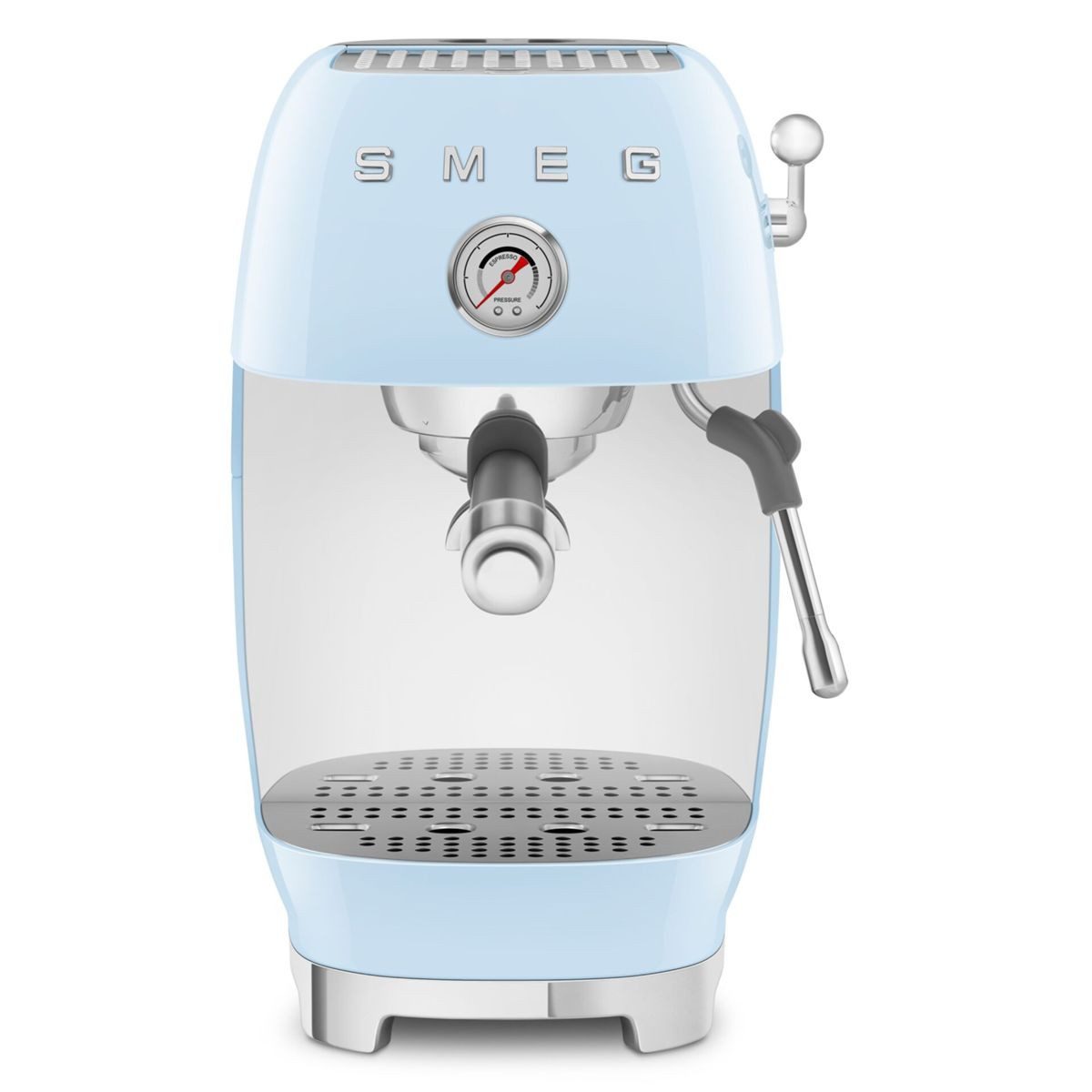 Smeg Siebträgermaschine ECF03PBEU Premium Siebträgermaschine Pastellblau