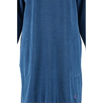 Cawö Home Damenbademantel Active Hoodie 820 Kapuze Velours, Kapuze, 60% Polyester, 40% Baumwolle