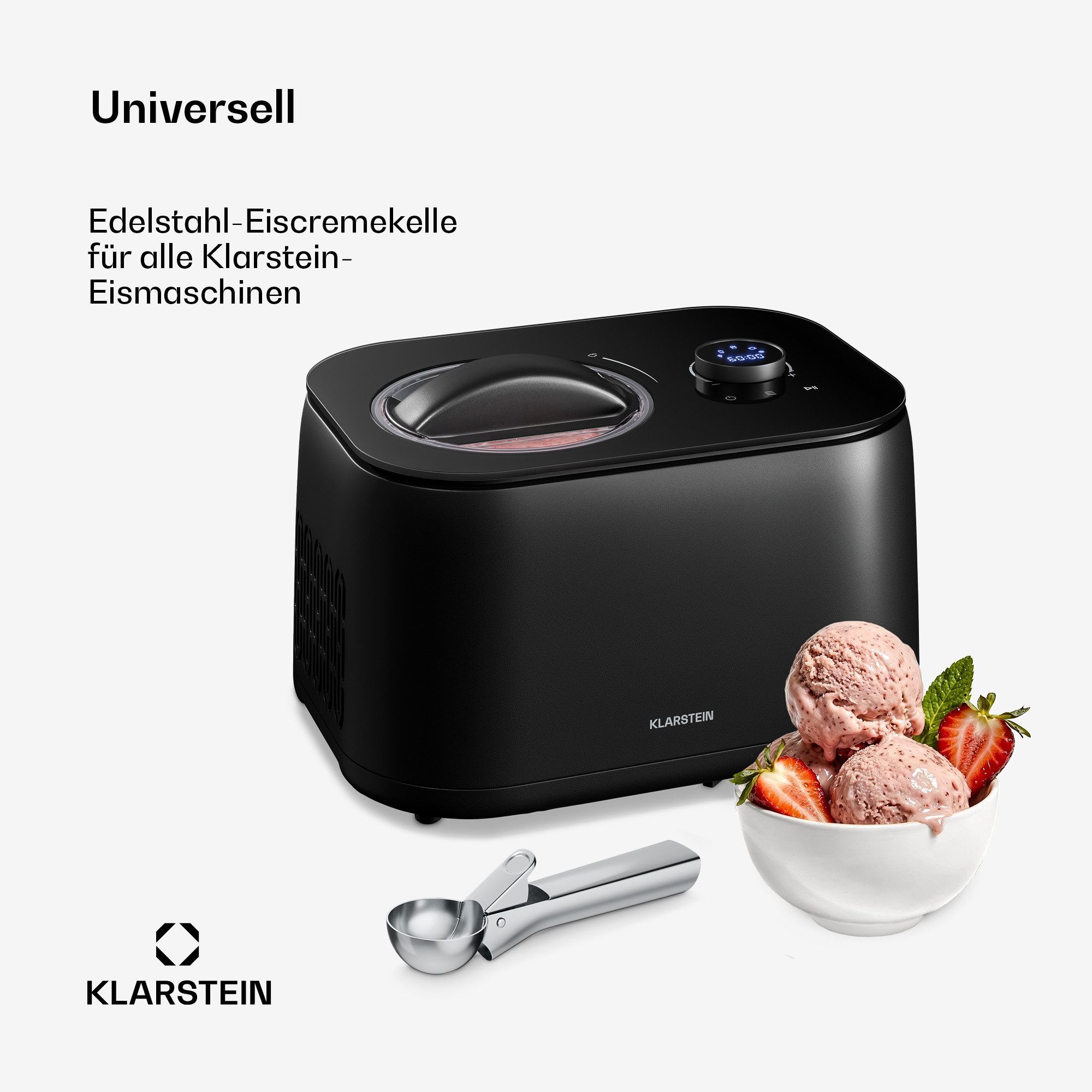 Klarstein Eismaschine FrostFusion Evo