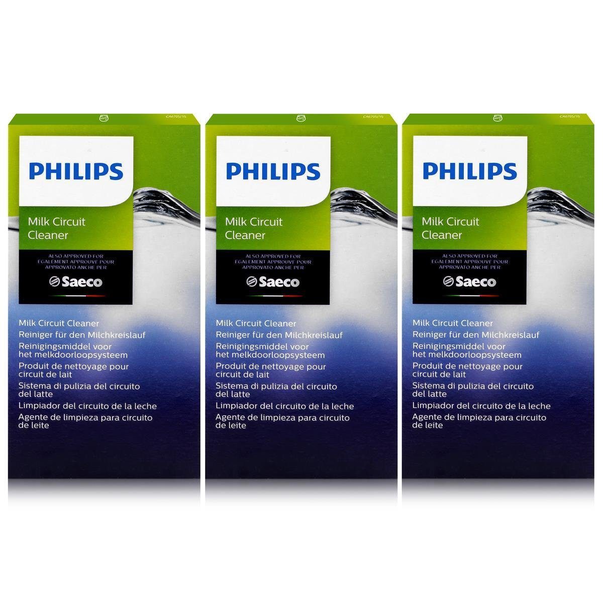 Philips Saeco Reiniger für Milchkreislauf 6x2g - CA6705/10 (3er Pack) Milchsystem-Reiniger