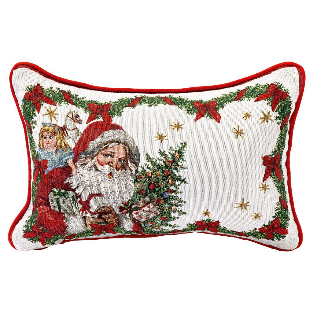 Villeroy & Boch Dekokissen Toy's Fantasy Gobelin Wendekissen, Santa