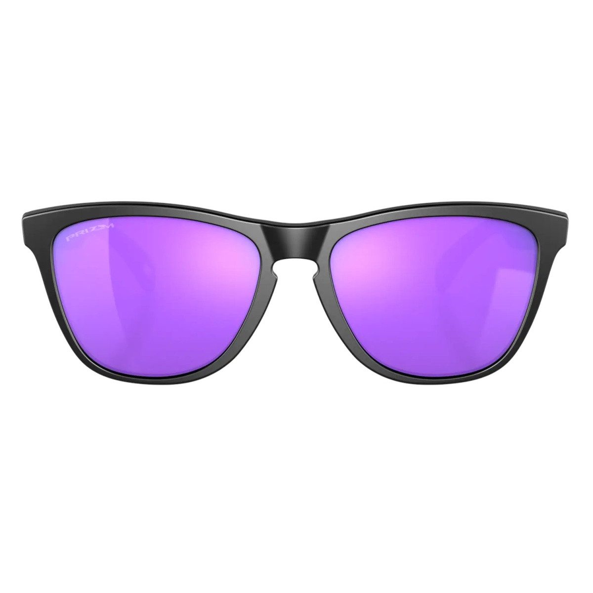 Oakley Sonnenbrille Frogskins (Glasfarbe: Prizm violet) matt schwarz/violett 9013H6