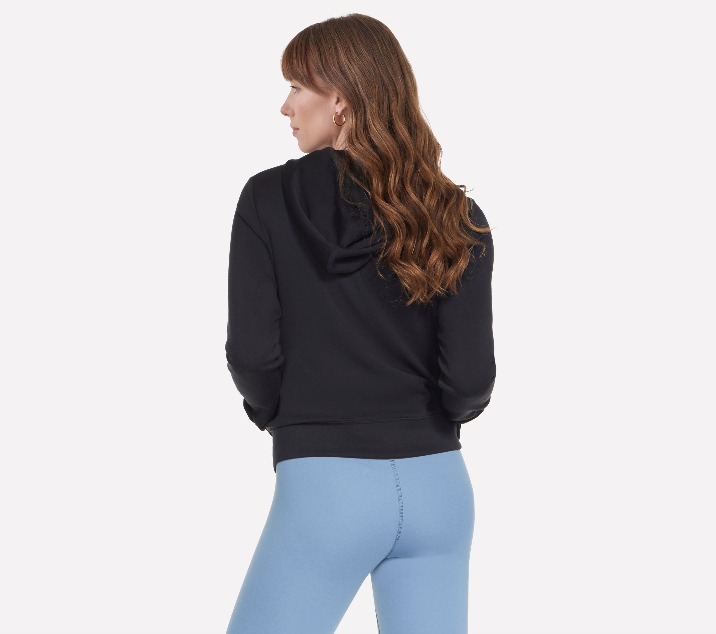 Skechers Kapuzenpullover Women's Hoodie sportlicher Kapuzenpullover, aus Viskose, Polyester und Elasthan