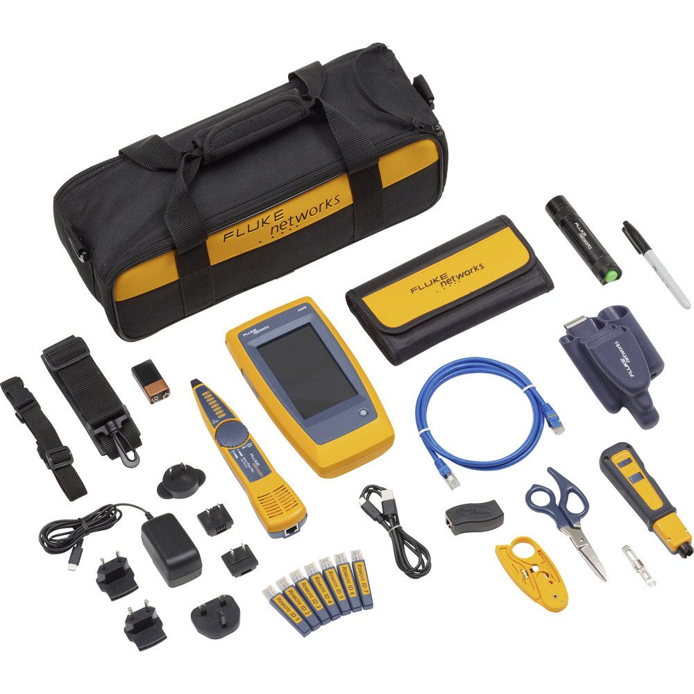 Fluke Crimpzange Fluke Networks LIQ-KIT-IS60 Kabel, Netzwerk und WiFi Industrial Ethern