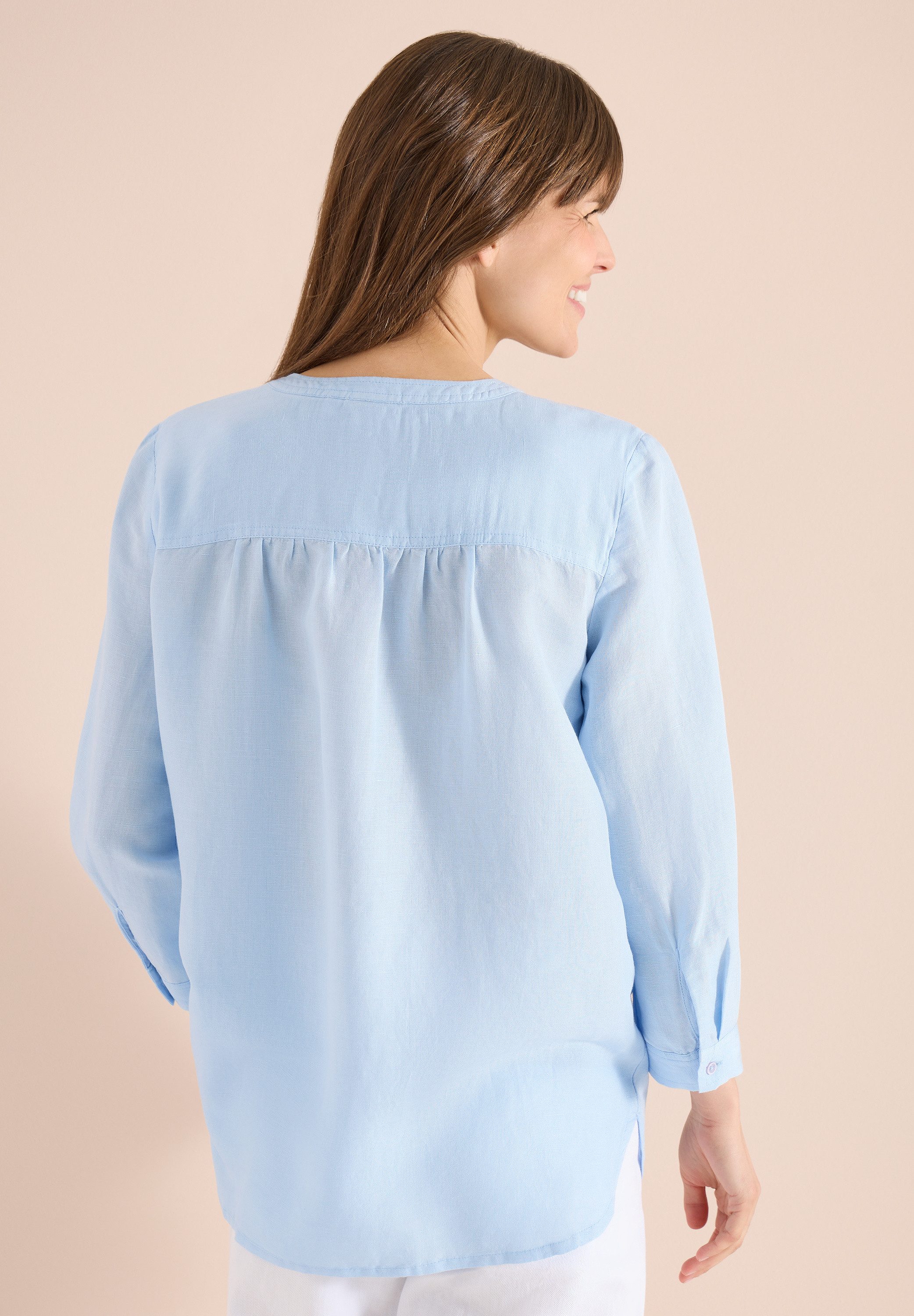 CECIL Longbluse mit 3/4 Ärmeln