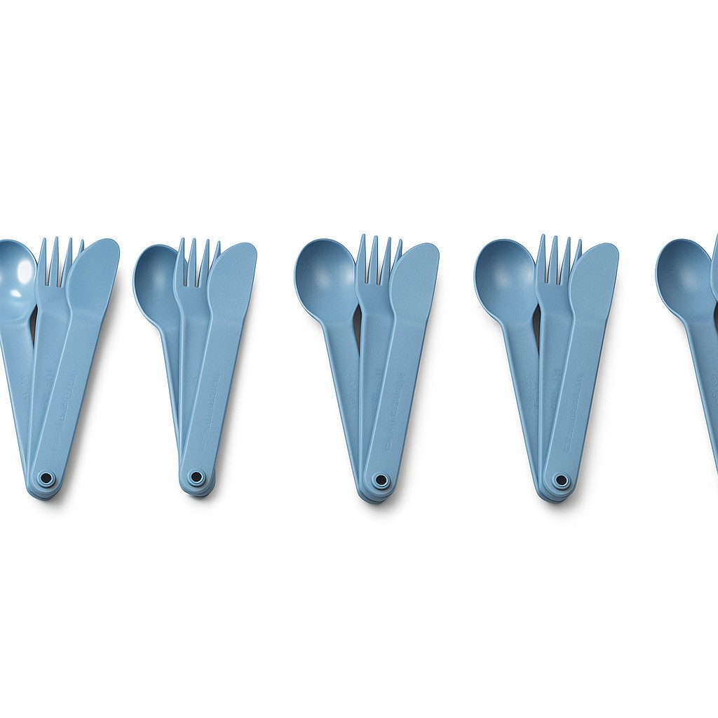 TUPPERWARE Besteck-Set Besteck SET blau (5)