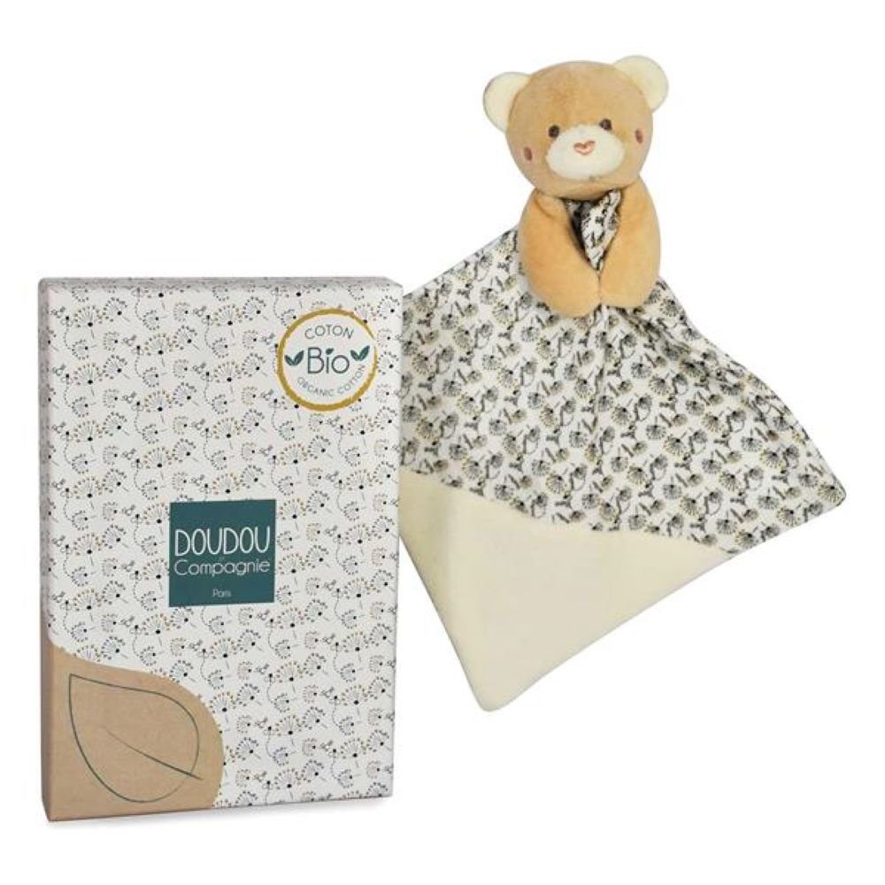 Doudou Et Compagnie Schmusetuch Schmusetuch Bär - super süß in Geschenkbox