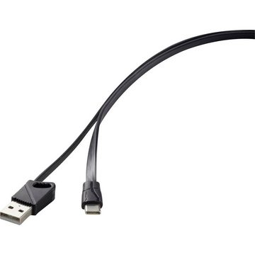 Renkforce Shape Memory USB-C™ Ladekabel USB-Kabel, (1.00 cm)