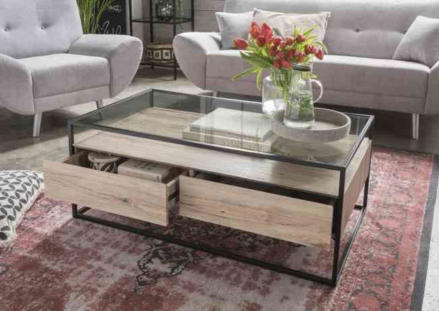 freiraum Couchtisch 2073, in Sonoma Eiche, günstig online kaufen