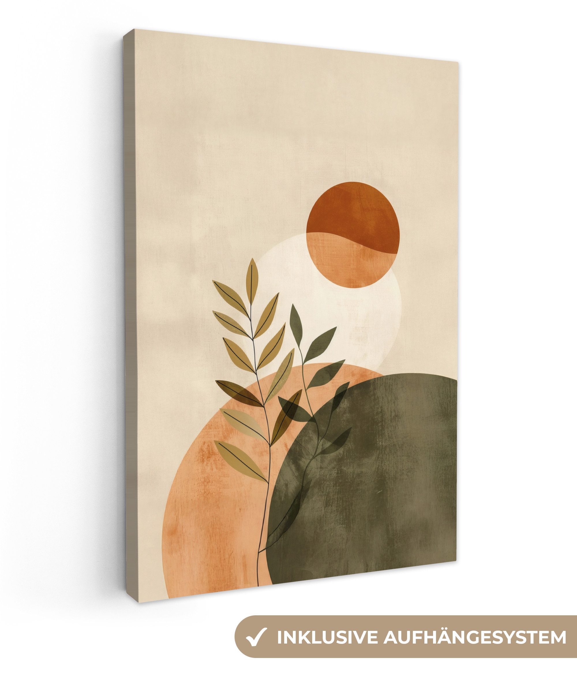 OneMillionCanvasses® Leinwandbild Äste - Formen - Abstrakt, Fotodruck (1 St günstig online kaufen