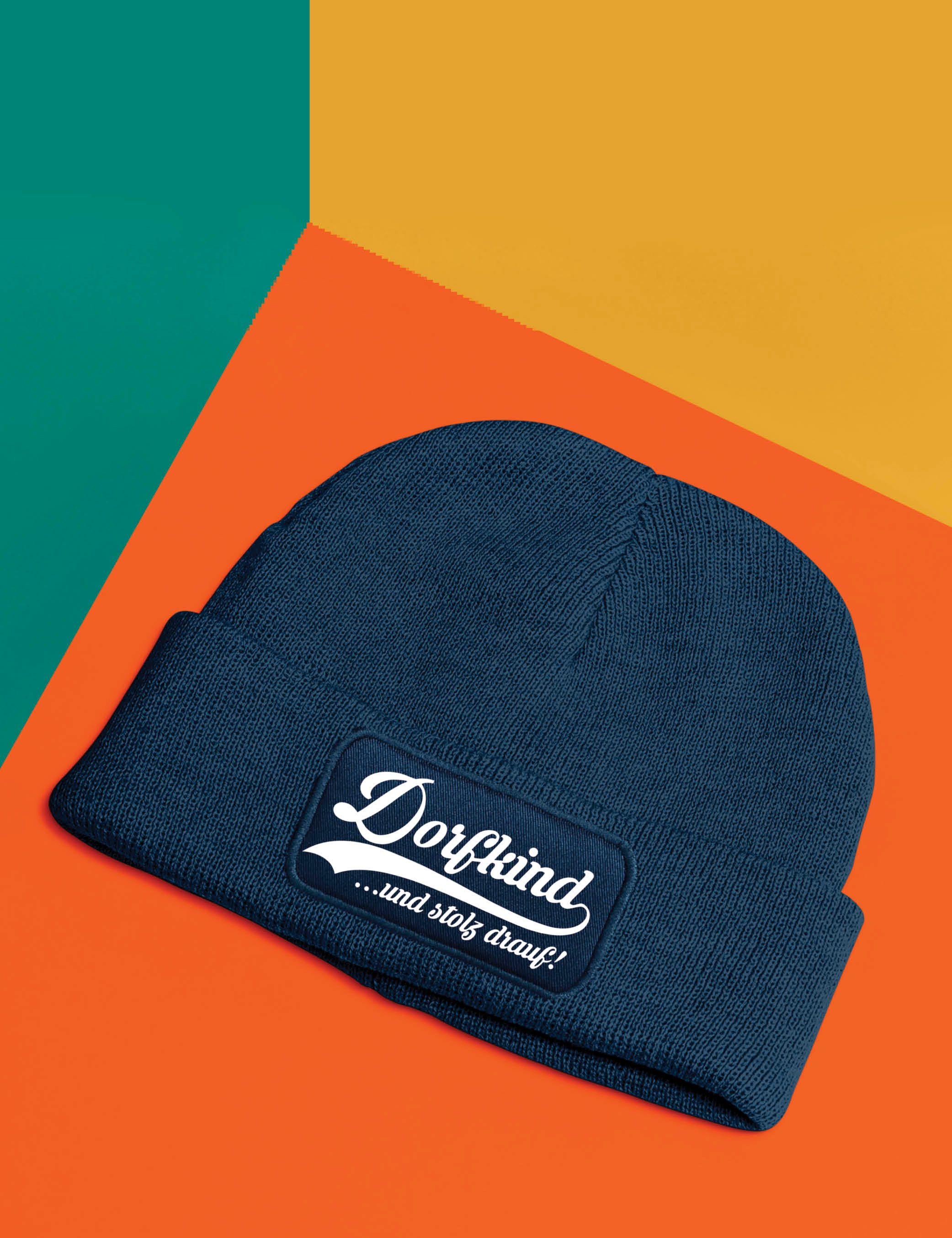 Youth Designz Beanie Unisex Kinder Beanie Mütze "Dorfkind" echte Dorfkinder Print Geschenk mit lustigem Aufdruck für Jungen und Mädchen Statement – Bild 4 von 5