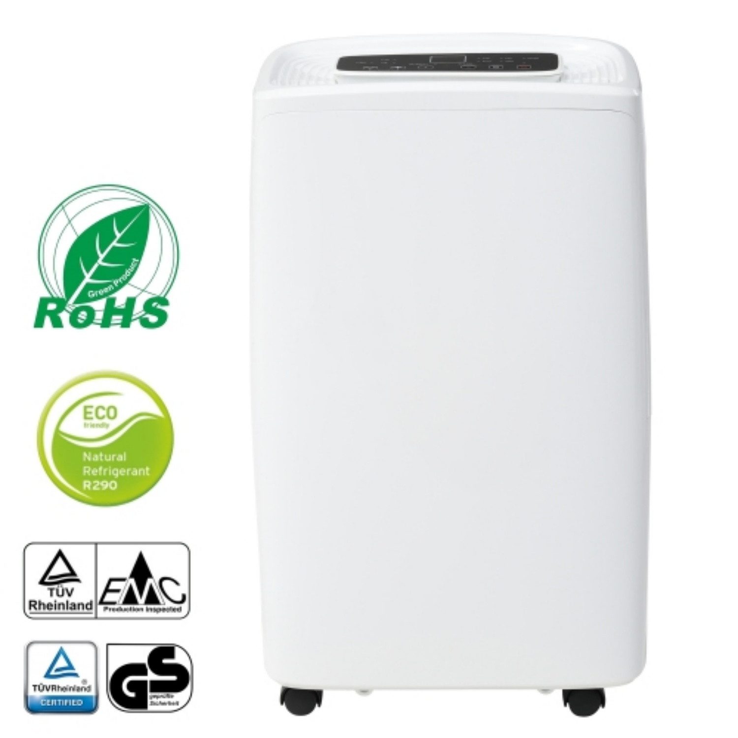 ibettertec Luftentfeuchter 12L / Tag Luftentfeuchter fÜr 15 , 3in 1 Luftentfeuchter, Entfeuchtung 25 l/Tag, Tank 1,5 l, 1,5L Wassertank, 24 Stunden Timer, LED-Bildschirm.