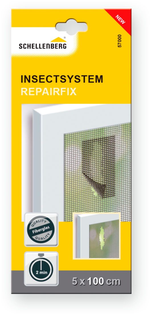 SCHELLENBERG Reparatur-Set Fiberglas-Pflaster für Insektenschutz Fliegengit günstig online kaufen