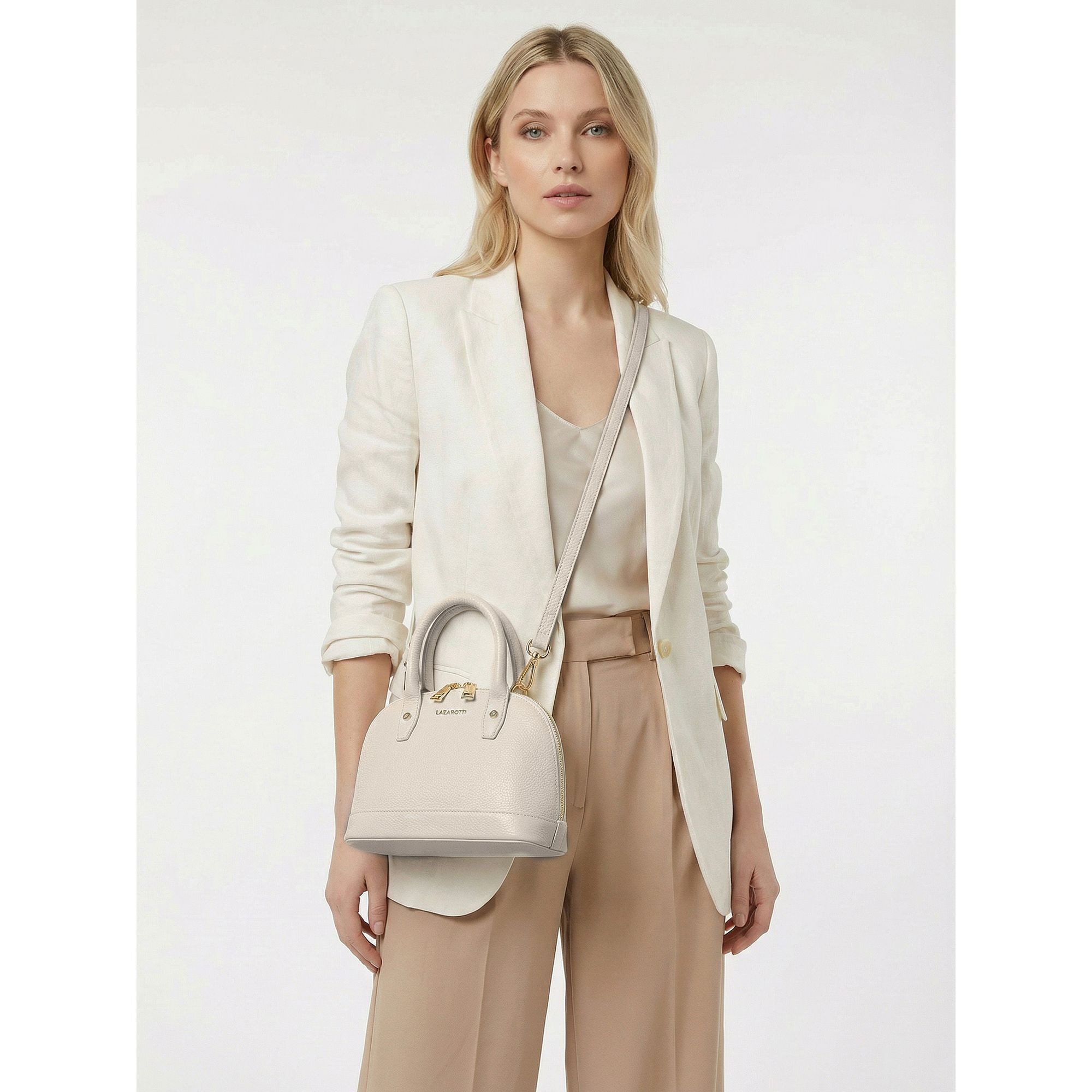 Lazarotti Henkeltasche Bologna Leather, Leder