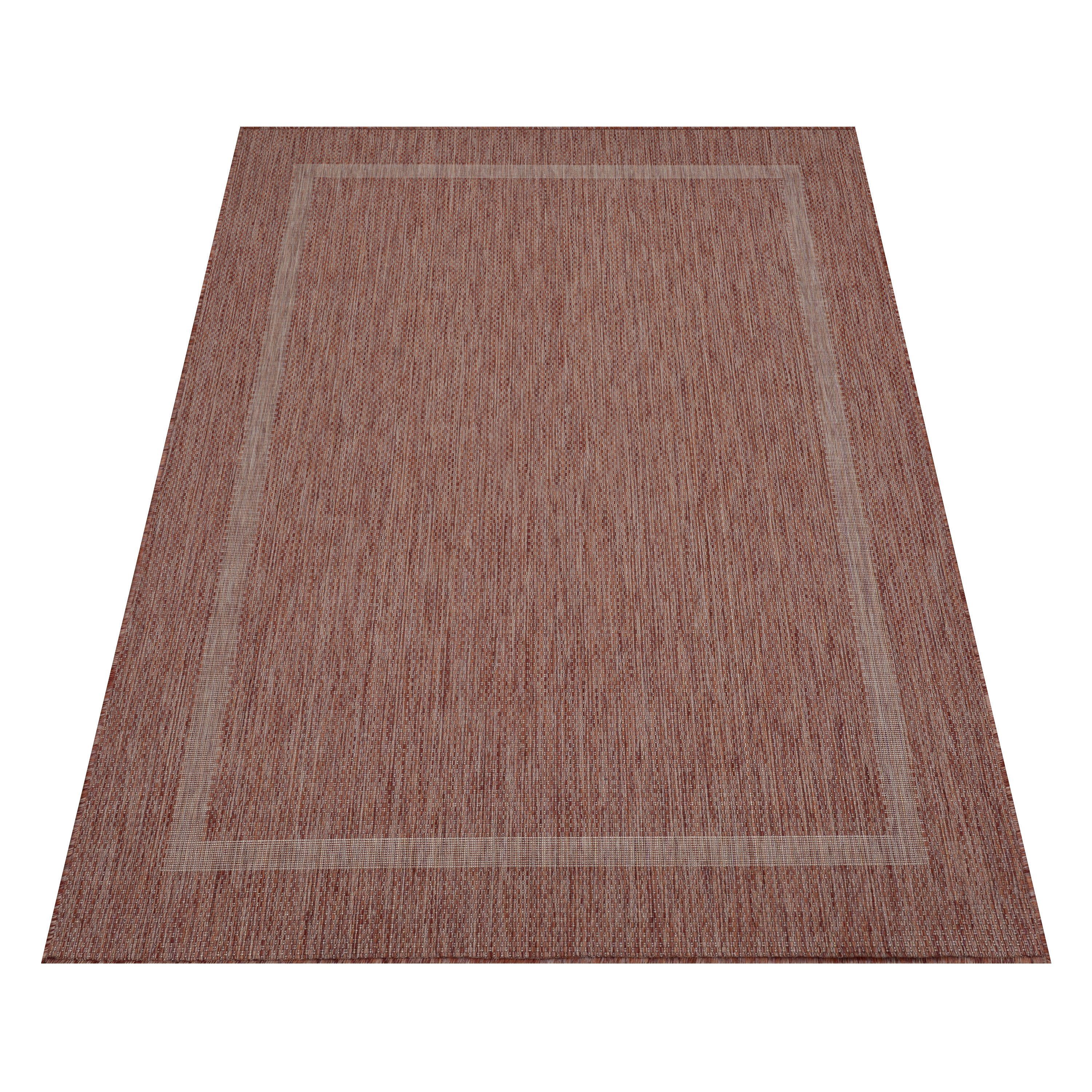Outdoorteppich RELAX 4311, Ayyildiz Teppiche, rechteckig, Höhe: 5 mm, Pflegeleicht / Strapazierfähig / In- und Outdoor geeignet RED