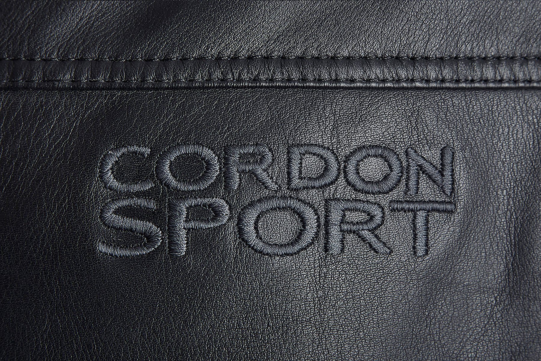 010 Cordon Sport black Victoria 1200 super Lederjacke Sport
