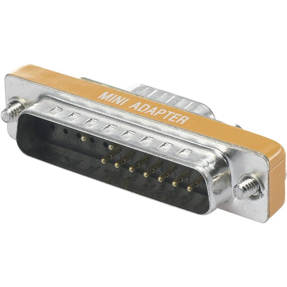 serieller Adapter D-SUB 9pol. / D-SUB-25pol Computer-Adapter