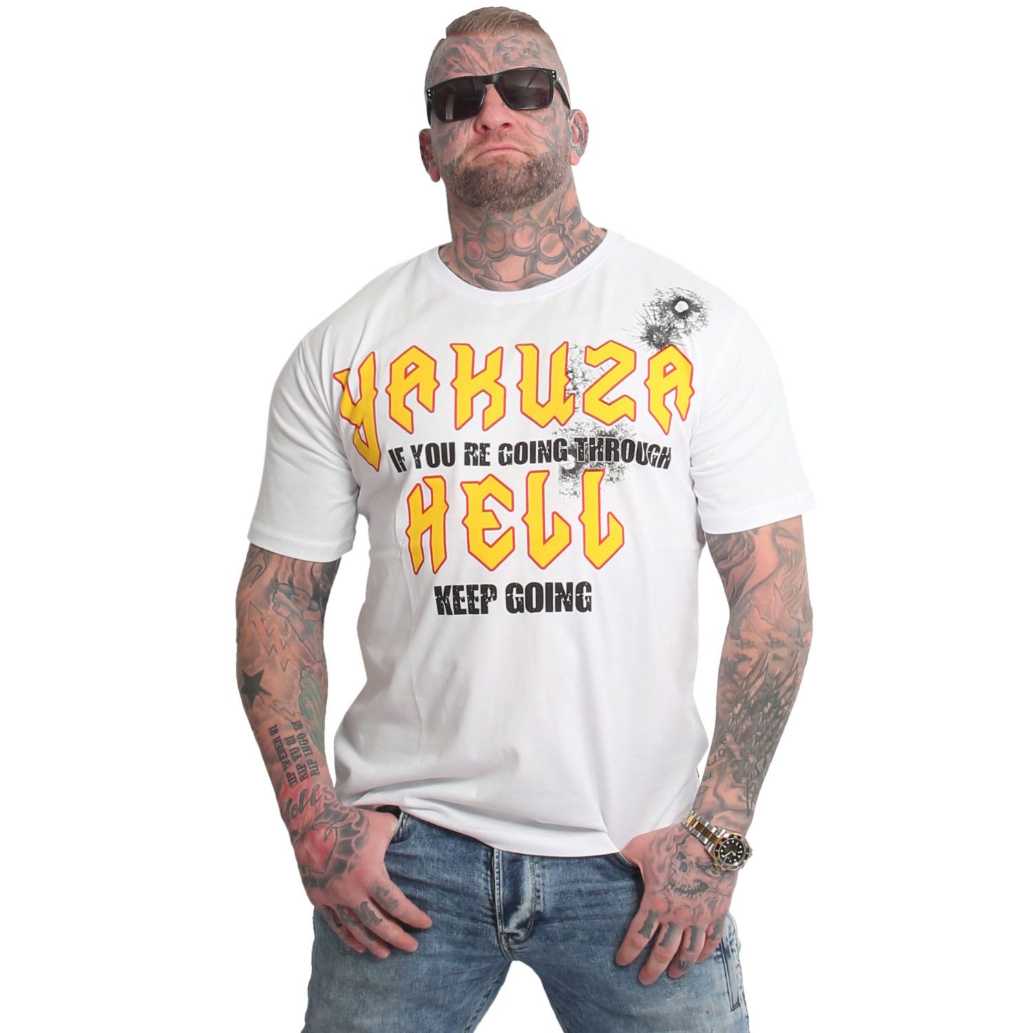 YAKUZA T-Shirt Hell günstig online kaufen