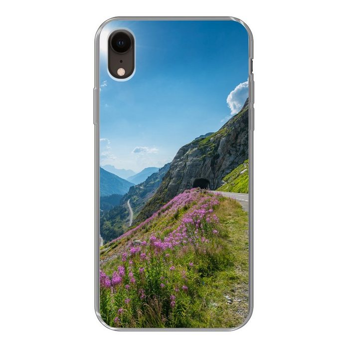 MuchoWow Handyhülle Schweiz - Alpen - Natur Handyhülle Apple iPhone XR Smartphone-Bumper Print Handy